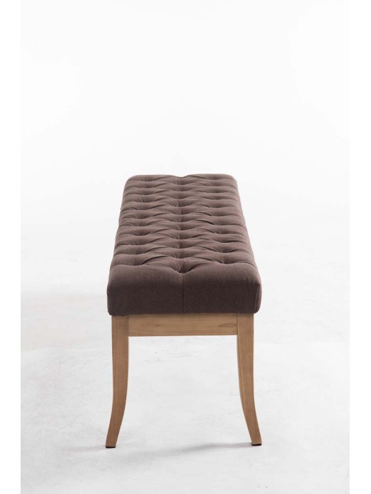 Banc Ramses tissu antique-clair 150, brun Banc Ramses tissu antique-clair 150, brun