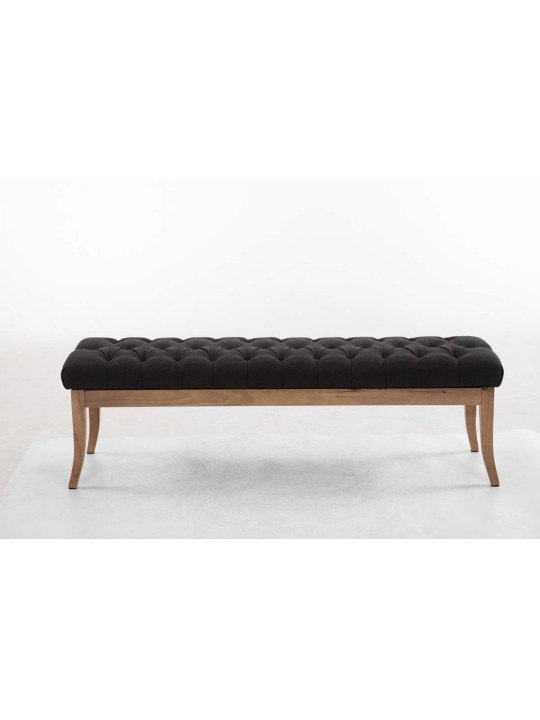 Banc Ramses tissu antique-clair 150, gris foncé Banc Ramses tissu antique-clair 150, gris foncé