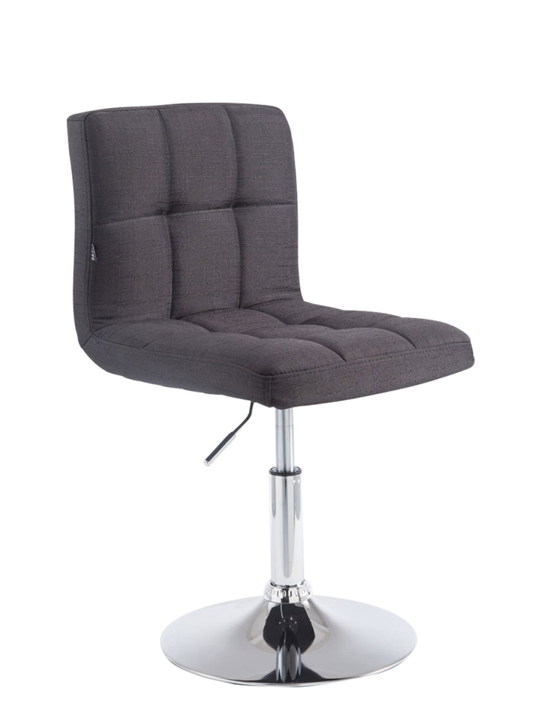 Chaise longue Palma Tissu V2, noir