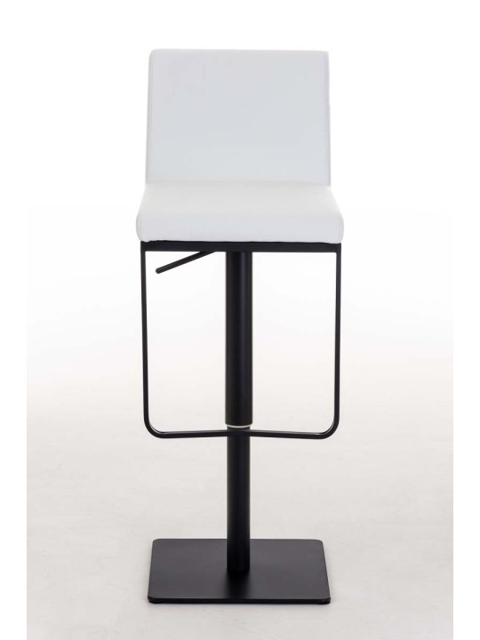 Tabouret de bar Panama B simili cuir, blanc Tabouret de bar Panama B simili cuir, blanc