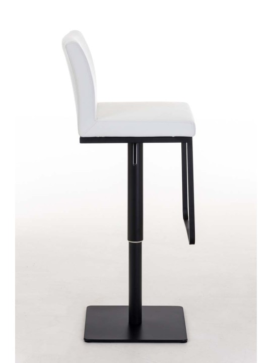 Tabouret de bar Panama B simili cuir, blanc Tabouret de bar Panama B simili cuir, blanc