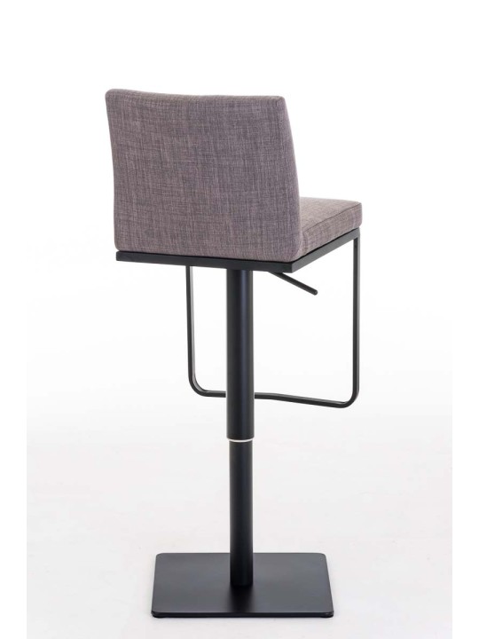 Tabouret de bar Panama B tissu, gris