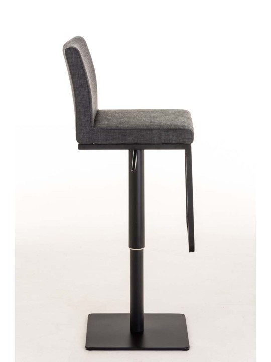 Tabouret de bar Panama B tissu, gris foncé