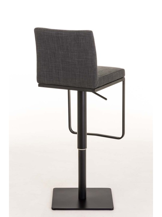 Tabouret de bar Panama B tissu, gris foncé