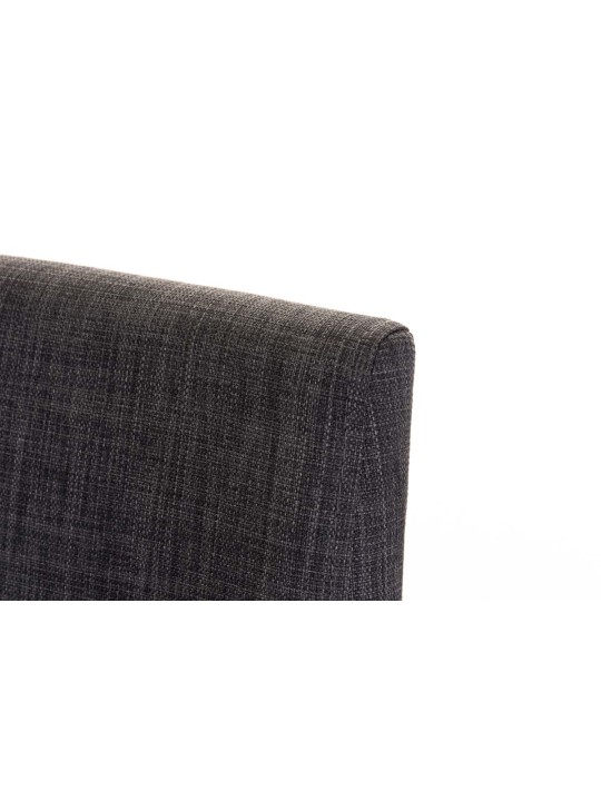 Tabouret de bar Panama B tissu, gris foncé