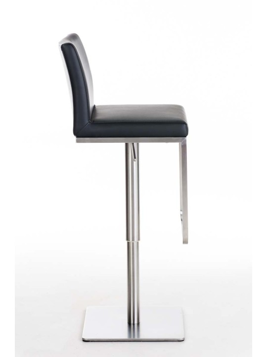 Tabouret de bar Panama E simili cuir, noir Tabouret de bar Panama E simili cuir, noir