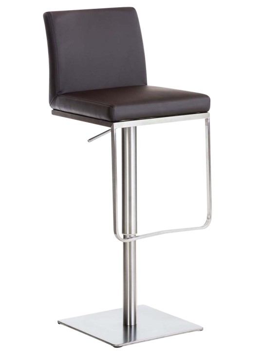 Tabouret de bar Panama E simili cuir, brun Tabouret de bar Panama E simili cuir, brun