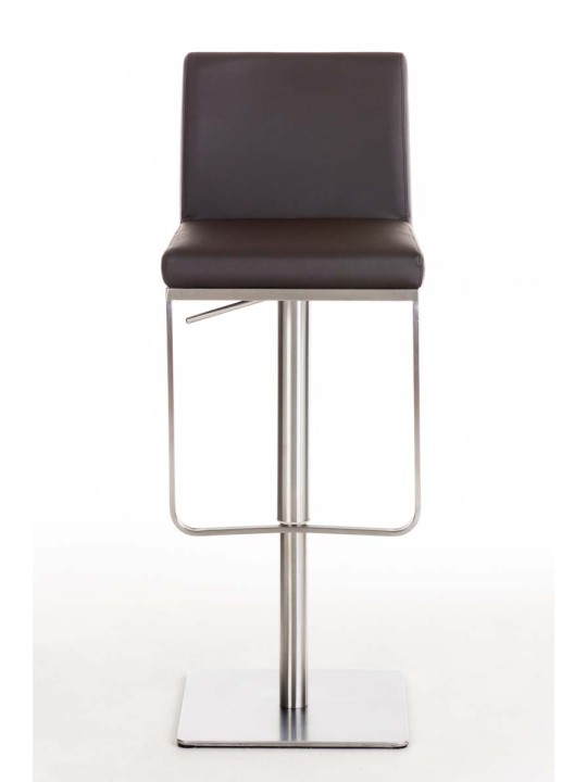 Tabouret de bar Panama E simili cuir, brun Tabouret de bar Panama E simili cuir, brun