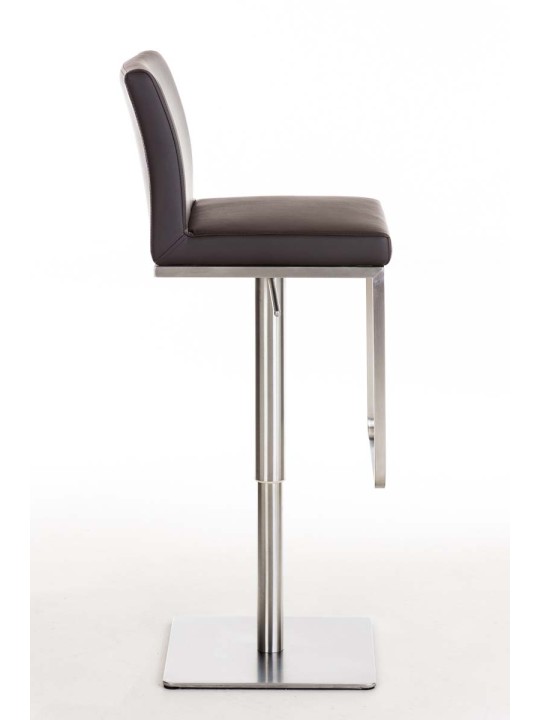 Tabouret de bar Panama E simili cuir, brun Tabouret de bar Panama E simili cuir, brun