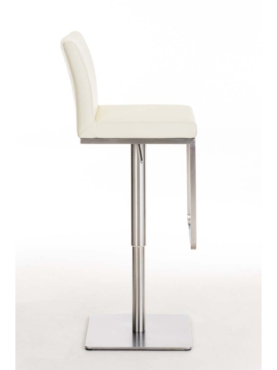 Tabouret de bar Panama E simili cuir, crème Tabouret de bar Panama E simili cuir, crème