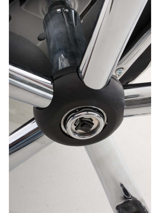 Chaise de bureau Rako V2, noir