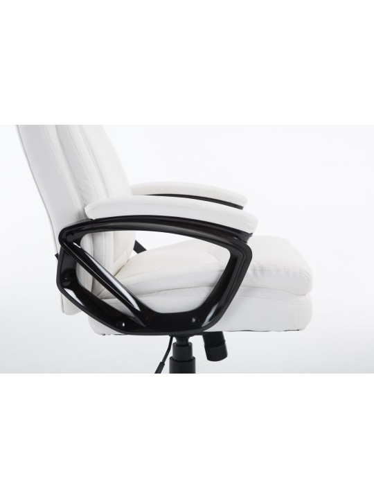 Chaise de bureau Plato, blanc