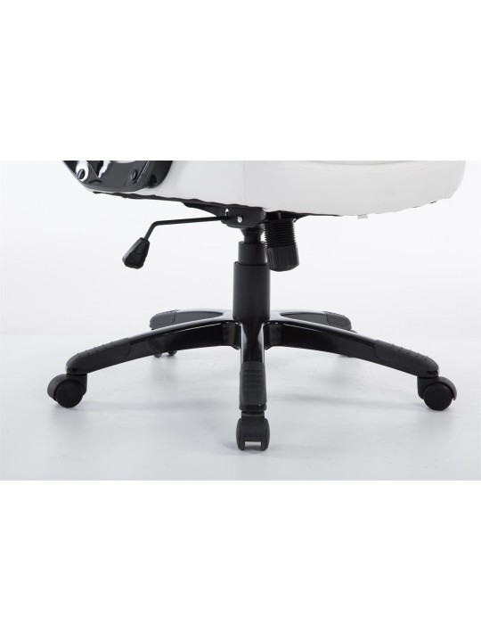 Chaise de bureau Plato, blanc