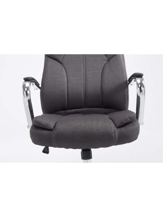 Chaise de bureau BIG Xanthos tissu V2, gris foncé Chaise de bureau BIG Xanthos tissu V2, gris foncé