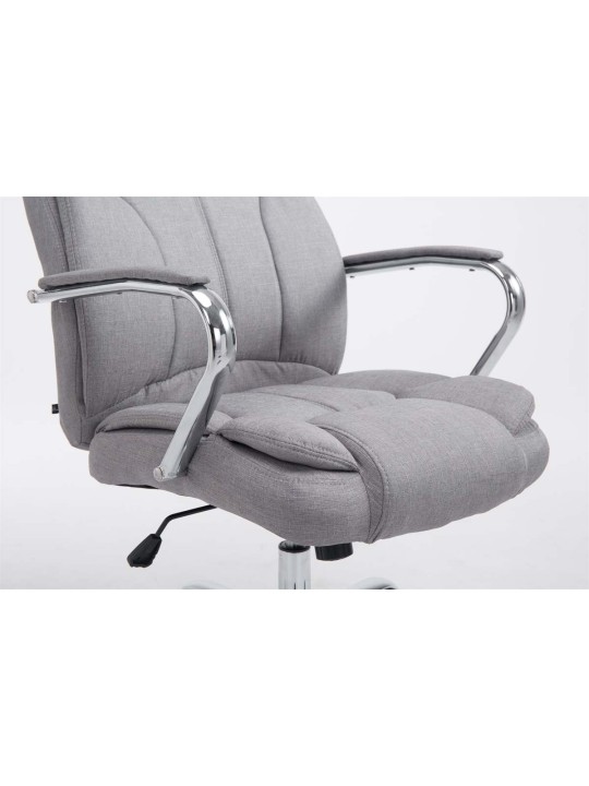 Chaise de bureau BIG Xanthos tissu V2, gris Chaise de bureau BIG Xanthos tissu V2, gris