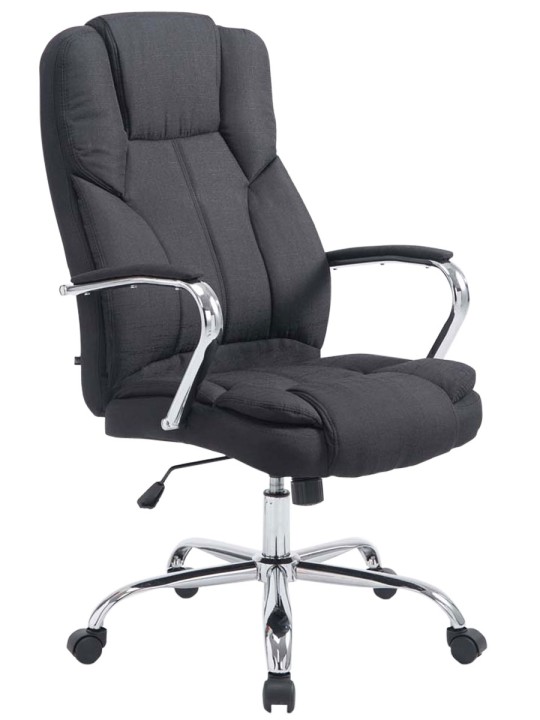Chaise de bureau BIG Xanthos tissu V2, noir Chaise de bureau BIG Xanthos tissu V2, noir