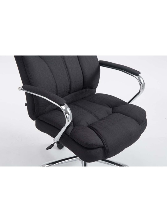 Chaise de bureau BIG Xanthos tissu V2, noir Chaise de bureau BIG Xanthos tissu V2, noir