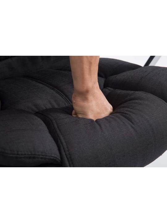 Chaise de bureau BIG Xanthos tissu V2, noir Chaise de bureau BIG Xanthos tissu V2, noir
