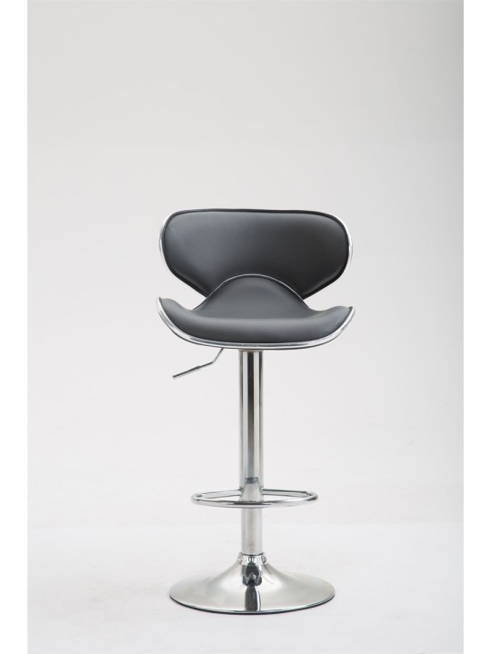 Tabouret de bar Las Vegas V2 chromé, gris