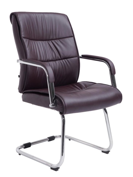 Chaise visiteur Sievert, brun Chaise visiteur Sievert, brun