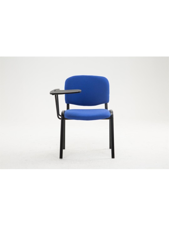 Chaise Ken avec table pliante en tissu, bleu