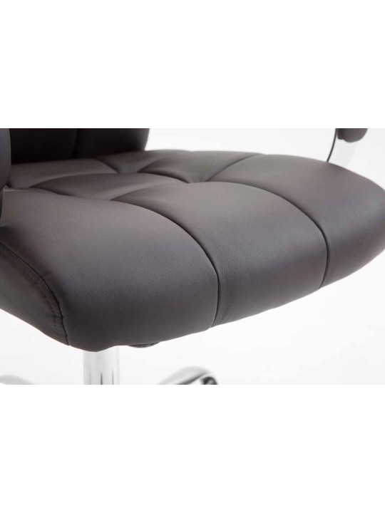 Chaise de bureau Mikos, brun