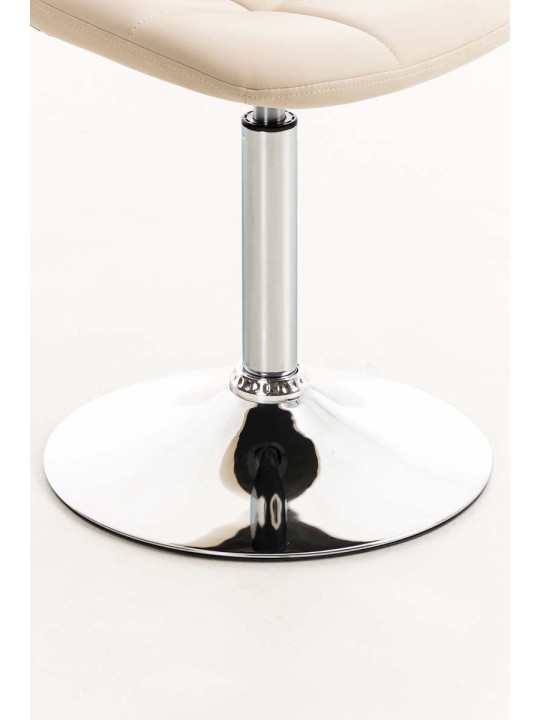 Chaise Emil simili cuir, crème Chaise Emil simili cuir, crème