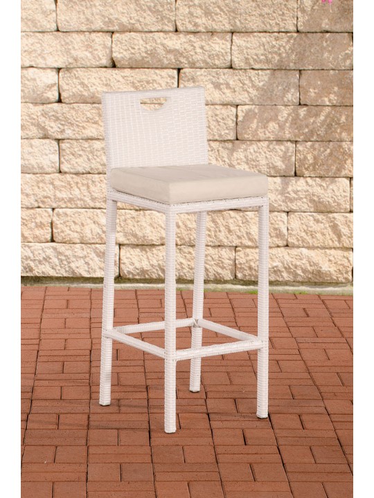 Tabouret de bar Mari crème, blanc Tabouret de bar Mari crème, blanc
