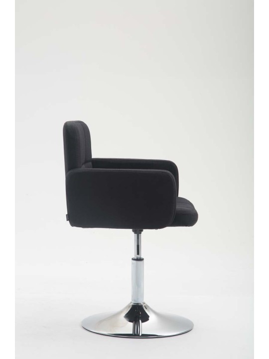 Chaise longue Los Angeles en tissu, noir Chaise longue Los Angeles en tissu, noir