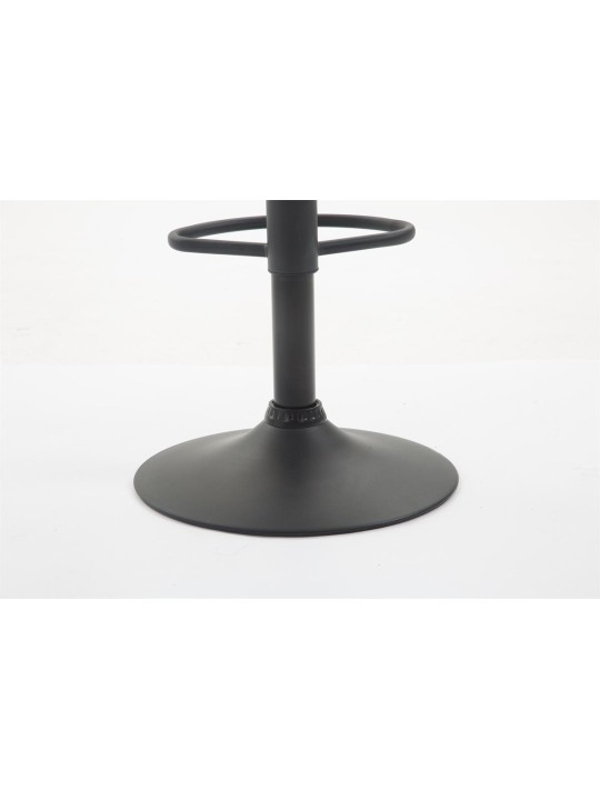 Tabouret de bar Braga simili cuir B, crème