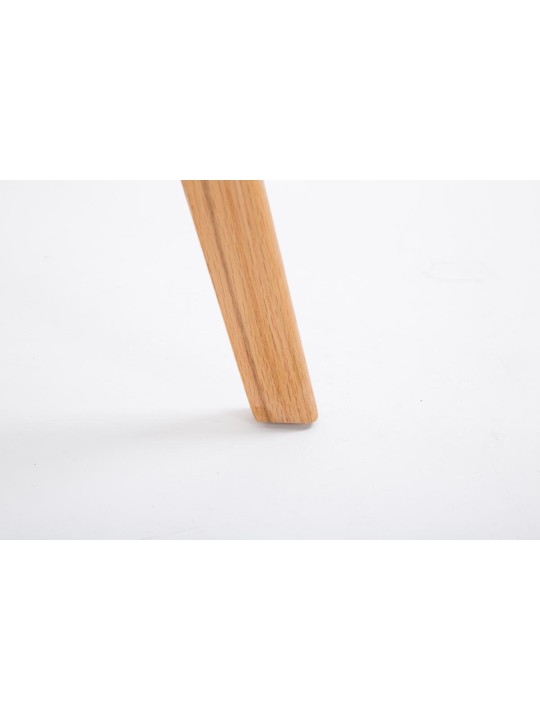 Tabouret de bar Metz plastique Natura, noir
