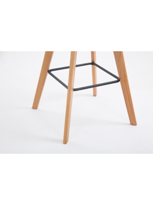 Tabouret de bar Metz tissu Natura, crème Tabouret de bar Metz tissu Natura, crème