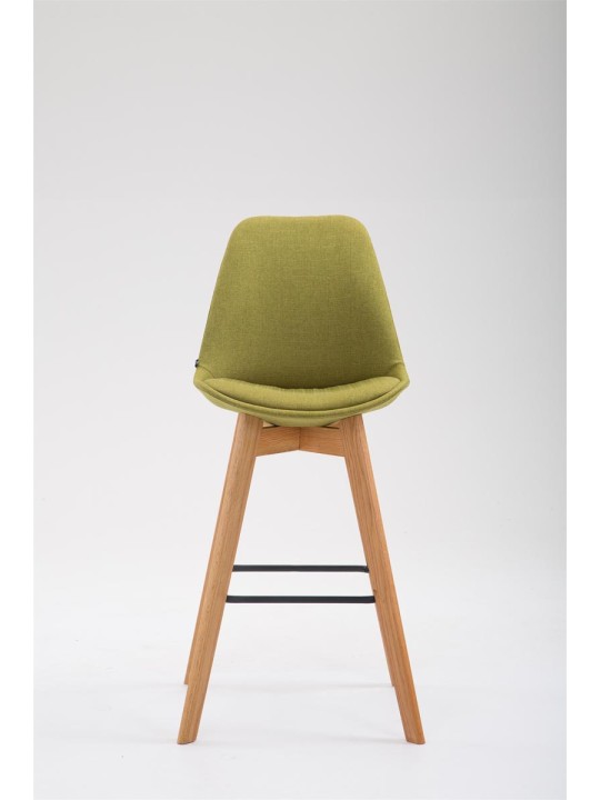 Tabouret de bar Metz tissu Natura, vert