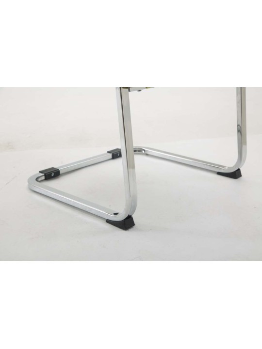 Chaise visiteur XL tissu Anubis, gris