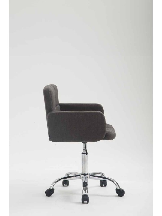 Tabouret de travail Los Angeles tissu, gris foncé Tabouret de travail Los Angeles tissu, gris foncé