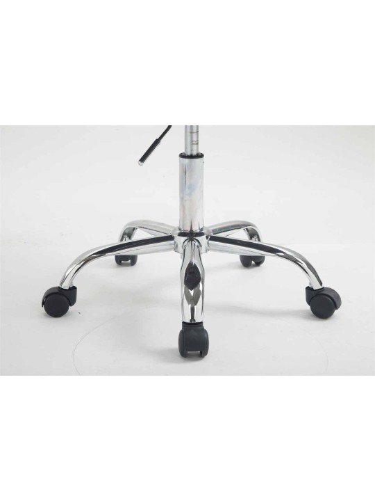 Tabouret de travail Los Angeles simili cuir, gris Tabouret de travail Los Angeles simili cuir, gris