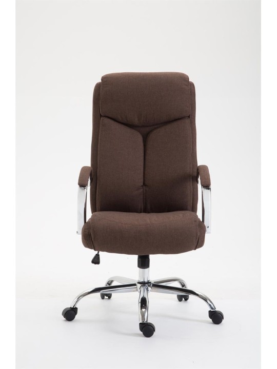 Chaise de bureau tissu Vaud, brun Chaise de bureau tissu Vaud, brun