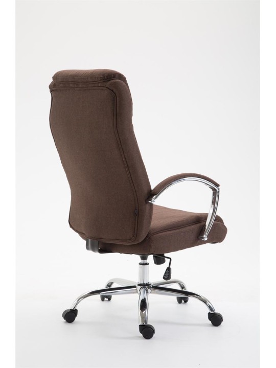 Chaise de bureau tissu Vaud, brun Chaise de bureau tissu Vaud, brun