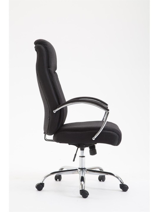 Chaise de bureau tissu Vaud, noir Chaise de bureau tissu Vaud, noir