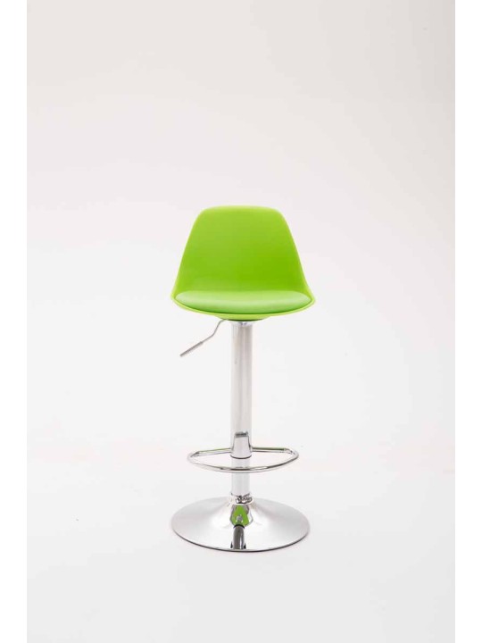 Tabouret de bar Kiel simili cuir, vert Tabouret de bar Kiel simili cuir, vert