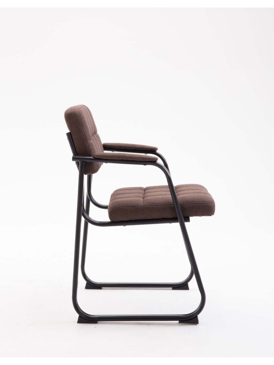 Chaise visiteur Canada B tissu, brun Chaise visiteur Canada B tissu, brun