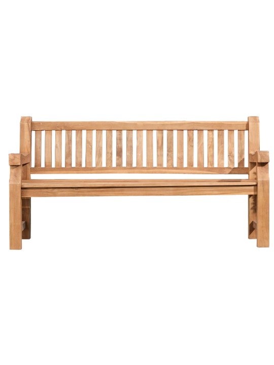 Banc en teck Jackson 220 cm, teck