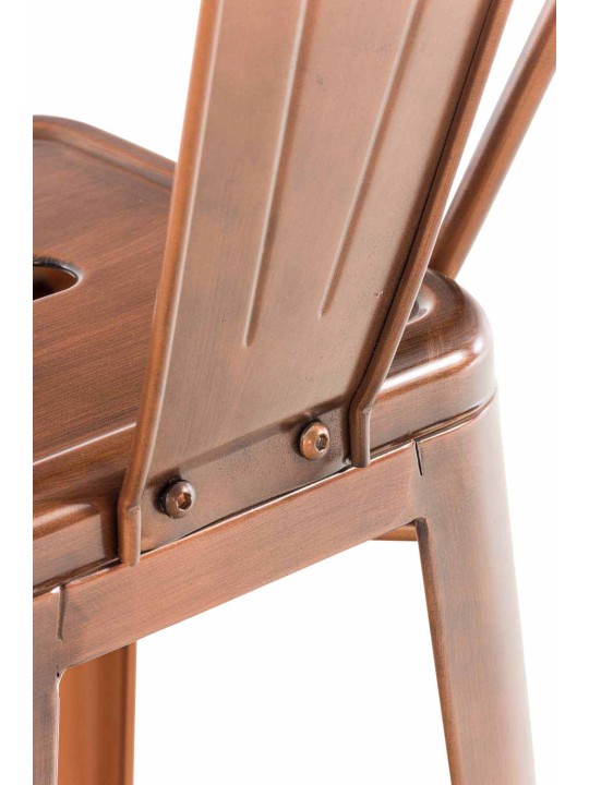 Tabouret de bar Aiden, cuivre Tabouret de bar Aiden, cuivre