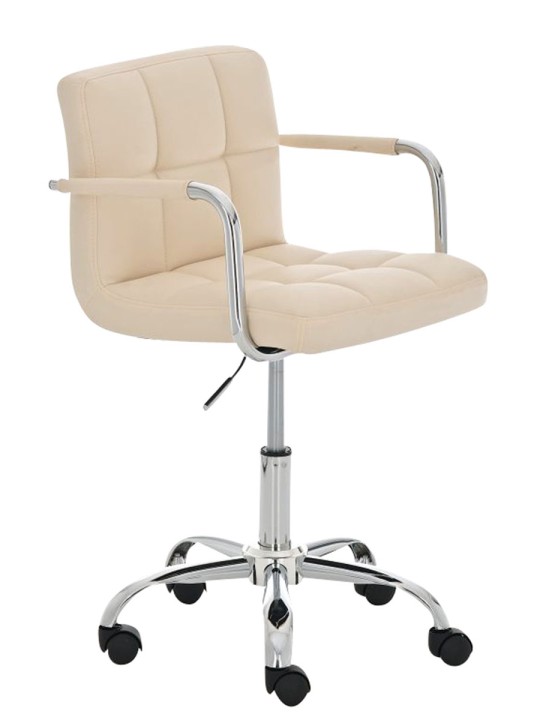 Chaise de bureau Lucy, crème