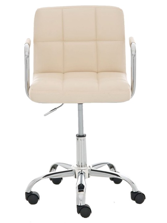 Chaise de bureau Lucy, crème