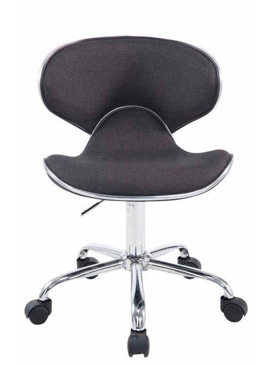 Tabouret de travail Las Vegas V2 tissu, gris foncé Tabouret de travail Las Vegas V2 tissu, gris foncé