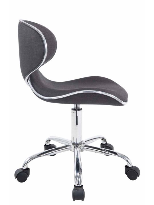 Tabouret de travail Las Vegas V2 tissu, gris foncé Tabouret de travail Las Vegas V2 tissu, gris foncé