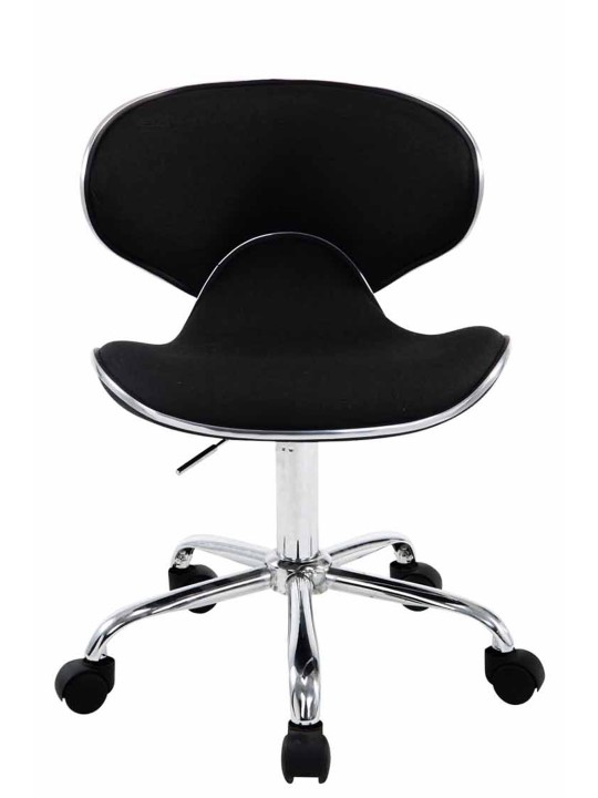 Tabouret de travail Las Vegas V2 tissu, noir Tabouret de travail Las Vegas V2 tissu, noir