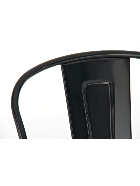 Lot de 2 tabourets de bar Aiden, noir Lot de 2 tabourets de bar Aiden, noir