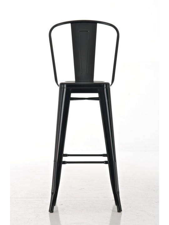Lot de 2 tabourets de bar Aiden, noir Lot de 2 tabourets de bar Aiden, noir